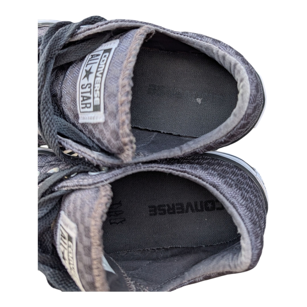 Converse All Star Textured Black Shoe - Picture 6 of 8
